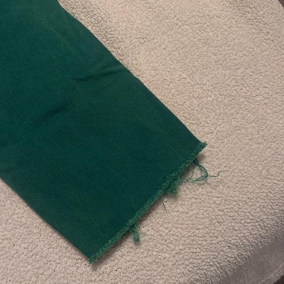 Zara Emerald Button-Up Pants - Picture 6 of 6